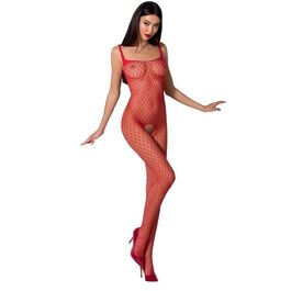 PASSION WOMAN BS071 BODYSTOCKING NEGRO TALLA UNICA