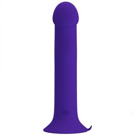 PRETTY LOVE - MURRAY YOUTH VIBRATING DILDO & RECHARGEABLE VIOLET
