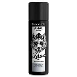 BLACK HOLE - ANAL REPAIR BASE AGUA RELAX CON HYALURON 30 ML