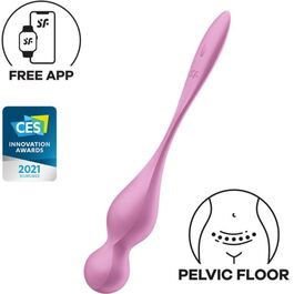 SATISFYER - LOVE PTAKI WIBRACYJNE KULE KEGELOWE RÓZOWE