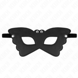 KINK - MASKA SKÓRZANA W KSZTALCIE MOTYLA 20 x 9 CM