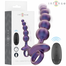 INTENSE - TITO PLUG ANAL VIBRADOR MODELO 3 CONTROL REMOTO INTENSE - TITO PLUG ANAL VIBRADOR MODELO 3 CONTROL REMOTO