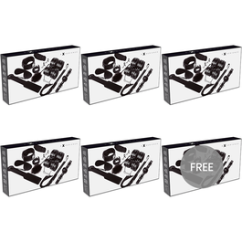EXPERIENCE - BDSM FETISH KIT SERIE BLACK 5+1 GRATIS