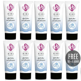 KIKÍ TRAVEL - GEL DESLIZANTE EFECTO FRÍO INTENSIFICADOR 50 ML 10 + 1 GRATIS