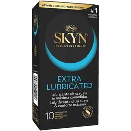 SKYN - PRESERVATIVO EXTRA LUBRICADO 10 UNIDADES