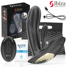 IBIZA - WEARABLE VIBRATOR WITH G-SPOT AND CLITORIS STIMULATION WITH REMOTE CONTROL
