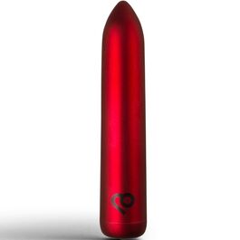ROCKS-OFF - RECHARGEABLE VIBRATING BULLET POPPY RED