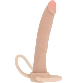 GET REAL - DOUBLE TROUBLE PENETRADOR ANAL SILICONA 16 CM