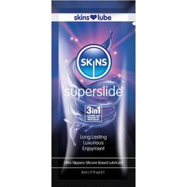 SKINS - SUPERSLIDE LUBRYKANT NA BAZIE SILIKONU JEDNORAZOWY 5 ML