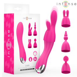 INTENSE - CHER VIBRADOR 20 PATRONES CON CABEZALES INTERCAMBIABLES INTENSE - CHER VIBRADOR 20 PATRONES CON CABEZALES INTERCAMBIABLES