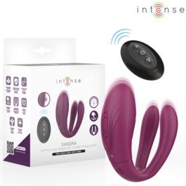 INTENSE - SANDRA VIBRADOR & ESTIMULADOR DE PINZAS CON GOLPETEO CONTROL REMOTO INTENSE - SANDRA VIBRADOR & ESTIMULADOR DE PINZAS CON GOLPETEO CONTROL REMOTO