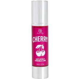 SECRETPLAY - LUBRICANTE EFECTO CALOR CEREZA 50 ML SECRETPLAY - LUBRICANTE EFECTO CALOR CEREZA 50 ML