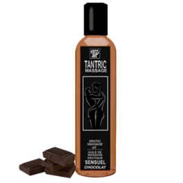 EROS-ART - ACEITE MASAJE TÁNTRICO NATURAL Y AFRODISÍACO CHOCOLATE 30 ML