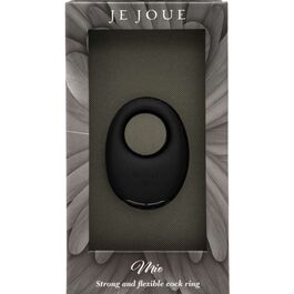 JE JOUE - MIO ANILLO PARA EL PENE VIBRADOR FUERTE Y FLEXIBLE NEGRO
