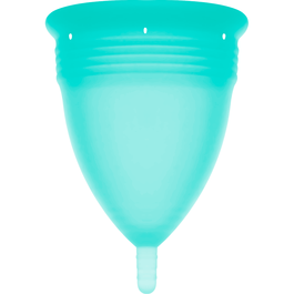 STERCUP - FDA SILICONE MENSTRUAL CUP AQUAMARINE - SIZE S