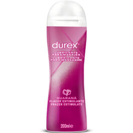 DUREX - GEL LUBRICANTE DE MASAJE ESTIMULANTE GUARANÁ 200 ML