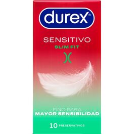 DUREX - SENSITIVO SLIM FIT 10 UNIDADES