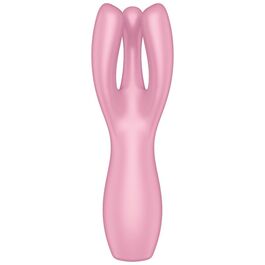 SATISFYER THREESOME 3 VIBRADOR - ROSA