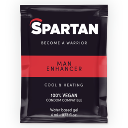 SPARTAN - GEL AMÉLIORANT L''ÉRECTION À EFFET FROID-CHAUD 100% VEGAN 4ML